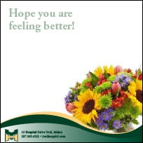 Hope you are feeling better!